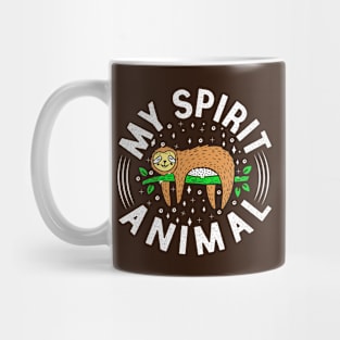 Spirit Animal Sloth Mug